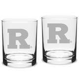 Rutgers Scarlet Knights 2-Piece 14oz. Classic Double Old-Fashioned Glass Set