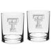 Texas Tech Red Raiders 2-Piece 14oz. Classic Double Old-Fashioned Glass Set