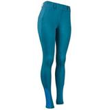 Ovation Aerowick Knee Patch Tight - XS - Dark Teal - Smartpak