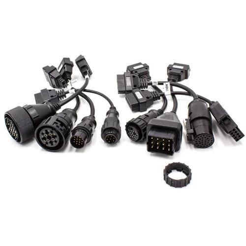 Vhbw - 8x OBD2 Adapter-Set 8-tlg. OBD1 auf OBD2 Mercedes Benz, Renault, Iveco, man, Scania, Volvo