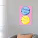 East Urban Home Happy Chill Pill Pink by Jaymie Metz - Gallery-Wrapped Canvas Giclée Canvas | 26" H x 18" W x 1.5" D | Wayfair