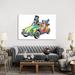 East Urban Home Couple Car by P.D. Moreno - Wrapped Canvas Painting Metal | 40 H x 60 W x 1.5 D in | Wayfair BFA482FB80CB497BBBB9F703DCE1DB41