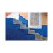 East Urban Home Greece, Symi. Blue & White Stairway. by Jaynes Gallery - Wrapped Canvas Photograph in Blue/Gray/Indigo | Wayfair