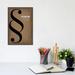 East Urban Home Section Sign by GetYourNerdOn - Wrapped Canvas Textual Art Canvas in Black/Brown | 12 H x 8 W x 0.75 D in | Wayfair