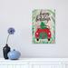East Urban Home Christmas Farm I by Amanda Mcgee - Wrapped Canvas Graphic Art Canvas in Green | 18 H x 12 W x 1.5 D in | Wayfair