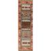 Geometric Tribal Moroccan Oriental Runner Rug Wool Hand-knotted Carpet - 2'10" x 12'9"