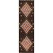 Geometric Tribal Moroccan Oriental Wool Runner Rug Hand-knotted Carpet - 3'1" x 12'7"
