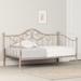Summer Breeze Twin Daybed by South Shore Metal in Gray/Pink | 42 H x 40.5 W x 78 D in | Wayfair 13850