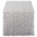 Design Imports Sequin Mesh Roll Table Runner (0.25 inches high x 16 inches wide x 120 inches deep) - 120"x16"