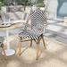 Irene French Chevron Wicker Patio Dining Chairs by Furniture of America