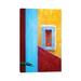 East Urban Home Mexico, Costalegre. Colorful Hotel Walls. by Jaynes Gallery - Wrapped Canvas Photograph Canvas | 18 H x 12 W x 1.5 D in | Wayfair