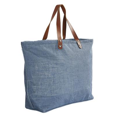 Jute Tote - Cornflower, Medium - Ballard Designs