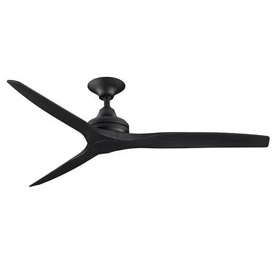 Virginia 3 Blade Indoor/Outdoor Ceiling Fan - Black, 48