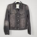 J. Crew Jackets & Coats | J. Crew Distressed Faded Black Jean Jacket | Color: Black | Size: S