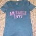 American Eagle Outfitters Tops | American Eagle Top Sz M Great Condition | Color: Blue | Size: M