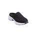 Extra Wide Width Women's CV Sport Claude Slip On Sneaker by Comfortview in Black (Size 9 WW)