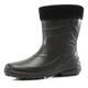 Ladeheid Women's EVA Thermo Extra Light Wellington Boots Rainy Wellies Rain Boots LA-800-2017 (Graphite/Black, 8 UK)