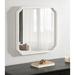 Ophelia & Co. Wall Mirror, Metal in White | 23.75 H x 23.75 W x 1.75 D in | Wayfair 15B31E01C4A24808AEF95449212B4F43