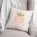 The Holiday Aisle® Sorrels Queen of Halloween Square Pillow Cover & Insert Polyester/Polyfill blend | 16 H x 16 W x 1.5 D in | Wayfair