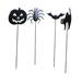 Birch Lane™ Bardem 4 Piece Halloween Garden Stake Metal in Black | 40 H x 0.5 W x 12 D in | Wayfair 42308395AAC84708958315C5156E5F4E