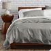 Bare Home Organic Cotton Percale Duvet Cover Set