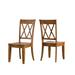 Eleanor Sage Green Solid Wood Oval Table and X Back Chairs 5-piece Dining Set by iNSPIRE Q Classic