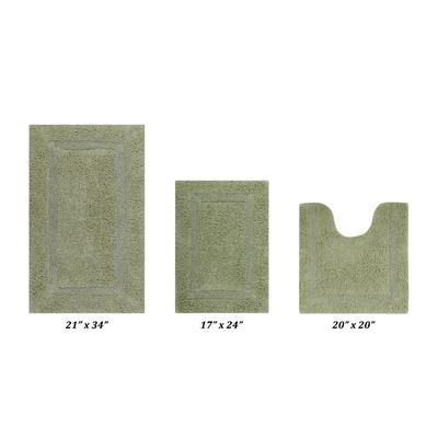 Lux Collectionis Bath Mat Rug 3 Piece Set (17