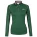 LeMieux Long Sleeve 1/4 Zip Base Layer - XL - Hunter Green - Smartpak