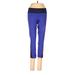 Nike Active Pants - High Rise Skinny Leg Cropped: Blue Activewear - Women's Size X-Small