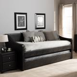 Baxton Studio Kallikrates Modern Daybed with Trundle Bed