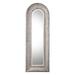 Uttermost Argenton 31"W Elegant Rustic Farmhouse Arched Oversized Wall - Aged Gray with Taupe