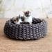 Tucker Murphy Pet™ Langdon Designer Round Cat Bed Velvet | 14 H x 20 W x 20 D in | Wayfair 6F165EBC070C4E2AB050CBAB77CB0E19
