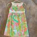 Lilly Pulitzer Dresses | Girls Lilly Pulitzer Shift Dress | Color: Green/Pink | Size: 12g