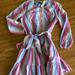 J. Crew Dresses | Nwt J.Crew Veda Multicolored Striped Dress - Small | Color: Pink/Purple | Size: S