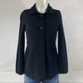 J. Crew Jackets & Coats | J.Crew Black 100% Wool 3 Button Peplum Sweater S | Color: Black | Size: S