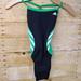 Adidas Swim | Adidas Women's Solid C Back Sport Active One Piece | Color: Black/Green | Size: 22r