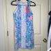 Lilly Pulitzer Dresses | Lilly Pulitzer 0 Pearl Stretch Shift Nwt | Color: Blue/Pink | Size: 0