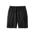 Men's Big & Tall Cotton Jersey Pajama Shorts by KingSize in Black (Size 3XL)