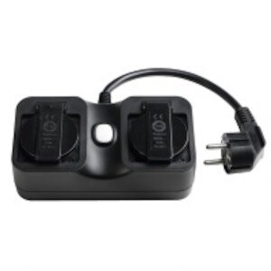Edimax WLAN Outdoor Steckdose Smart Home mit 2 Ausgänge und App Fernsteuerung Image