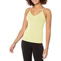 Alo Yoga Women's Ally Fitted Tank Shirt, Citrine, Large