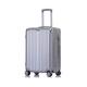 Star river PC+ABS, Zipper, Luggage, Trolley case, Suitcase, Pinks, Silver, Black, Brown, 20 inches, 22 inches, 24 inches, 26 inches, with 4 Sets of Rotating Wheels, Code Lock, Telescopic Rod
