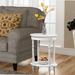 Convenience Concepts Classic Accents Brandi Oval End Table with Shelf