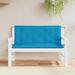 vidaXL Garden Bench Cushions 2pcs Light Blue 47.2"x19.7"x2.8" Oxford Fabric - 47.2 x 19.7"