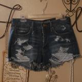 American Eagle Outfitters Shorts | American Eagle Outfitters Jean Shorts Size 6 | Color: Blue/White | Size: 6