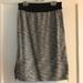 Anthropologie Skirts | Anthropologie Leifsdottir Knit Skirt | Color: Black/Gray | Size: 6