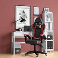 Bigzzia - Fauteuil gamer - Chaise Gaming - Siège de Bureau Réglable Pivotant Gaming Racing-avec