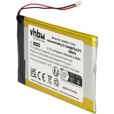Vhbw - 1x Akku kompatibel mit Tolino Vision 4HD, 2 eBook Reader (1500 mAh, 3,7 v, Li-Polymer) Image