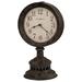 Howard Miller Ardie Vintage, Industrial, Old World, and Distressed Style Accent Mantel Clock, Reloj del Estante