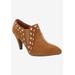 Wide Width Women's Grappa Bootie by Bellini in Cognac Micro Suede (Size 9 W)