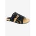 Women's Nikole Slide Sandal by Bellini in Black Faux Nubuck (Size 9 M)